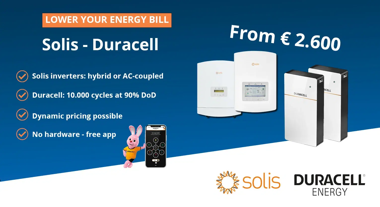 Solis Duracell promo package