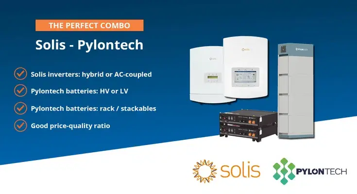 Solis inverters -Pylontech batteries GPC IE