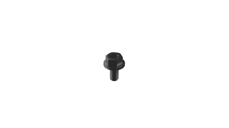 FlatFix Mounting Screw M6 x 12mm Black (200)