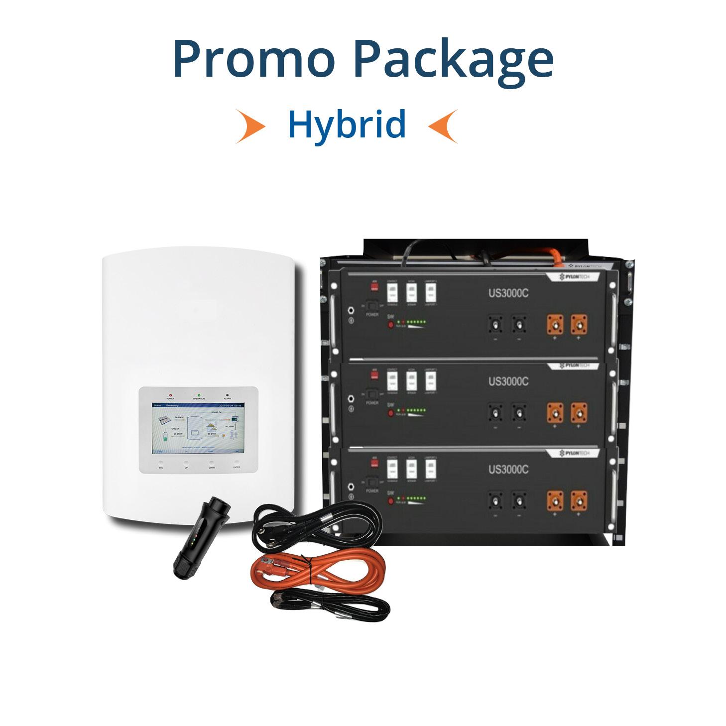 Solis/Pylontech - Hybrid - 3kW/10kWh