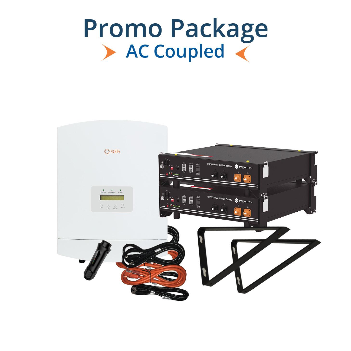 Solis/Pylontech - AC Coupled - 3kW/5kWh