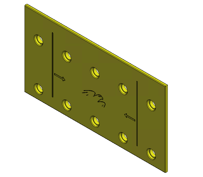 VDV ValkPitched Plastic Shim 3mm for SHD Roof Hook