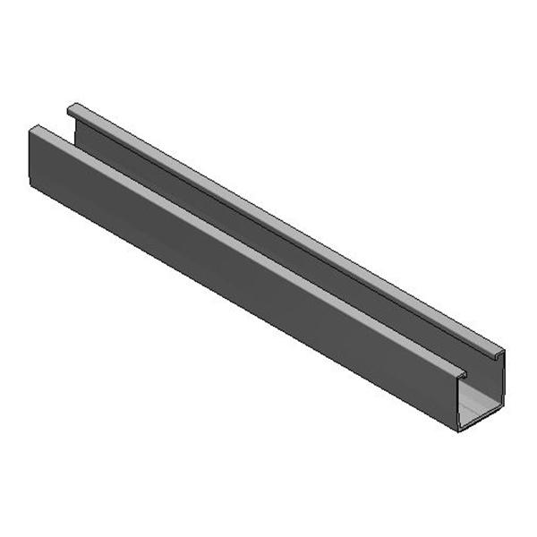 VDV ValkPitched Alu Trapezoidal Profile L=440mm with EPDM backing